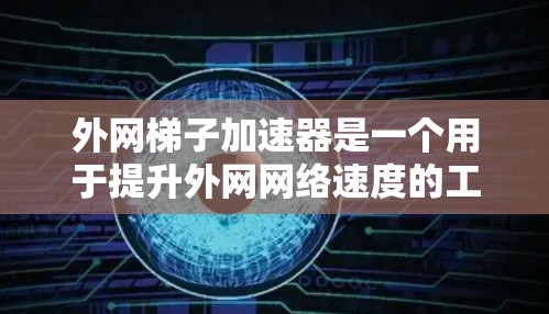 外网梯子加速器是一个用于提升外网网络速度的工具,通常需要一定的网络配置和设置。以下是对该工具的逐步指南 外网梯子加速器是一个用于提升外网网络速度的工具,通常需要一定的网络配置和设置。以下是对该工具的逐步指南