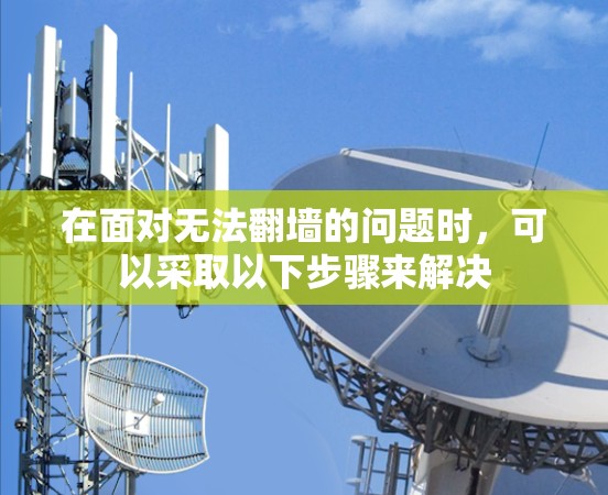 在面对无法翻墙的问题时，可以采取以下步骤来解决