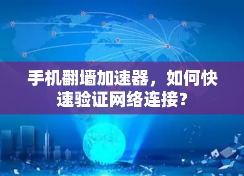 手机翻墙加速器，如何快速验证网络连接？