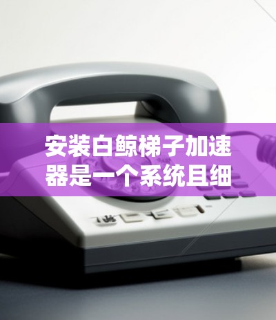 安装白鲸梯子加速器是一个系统且细致的过程，确保安全和效果。以下是逐步指南
