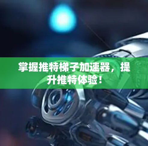 掌握推特梯子加速器，提升推特体验！