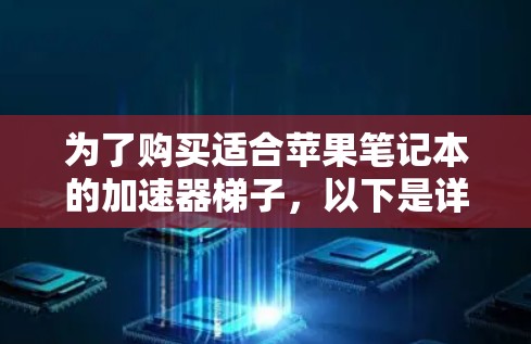 为了购买适合苹果笔记本的加速器梯子，以下是详细的建议和步骤