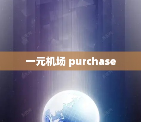 一元机场 purchase
