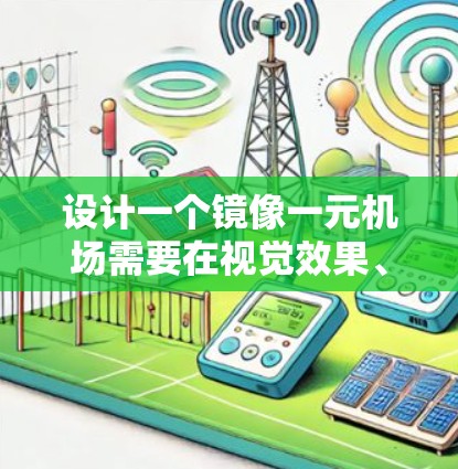 设计一个镜像一元机场需要在视觉效果、色彩搭配、形状设计和布局安排上进行综合考虑。以下是一步步的思考过程和设计建议