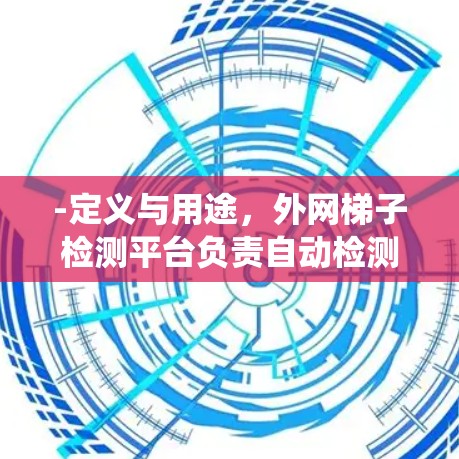 -定义与用途，外网梯子检测平台负责自动检测建筑和电力系统中的梯子状态，确保其符合设计标准，避免损坏