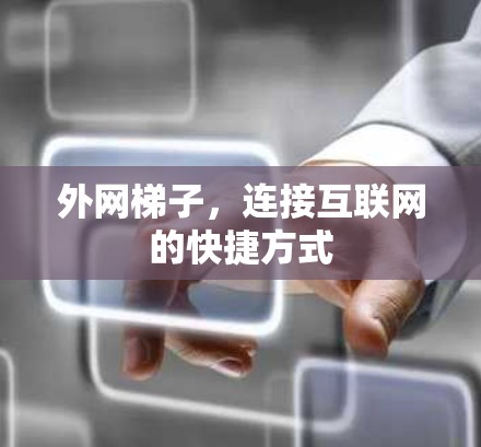 外网梯子，连接互联网的快捷方式