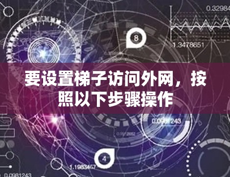 要设置梯子访问外网，按照以下步骤操作