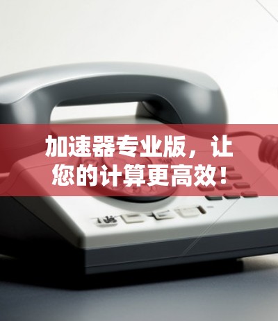 加速器专业版，让您的计算更高效！