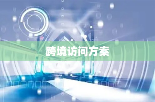 跨境访问方案