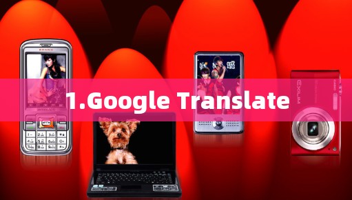 1.Google Translate