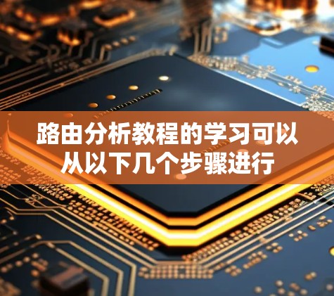路由分析教程的学习可以从以下几个步骤进行
