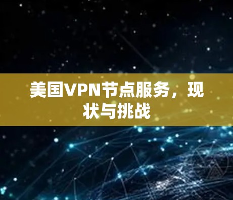 美国VPN节点服务，现状与挑战